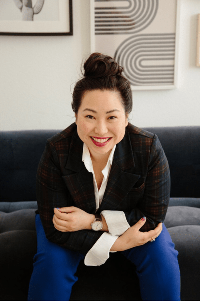 A photo of Ivy Le for Asian identity podcast blog