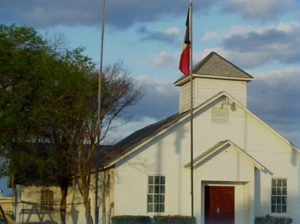 sutherland springs shooting - An exterior view of First Baptist Church