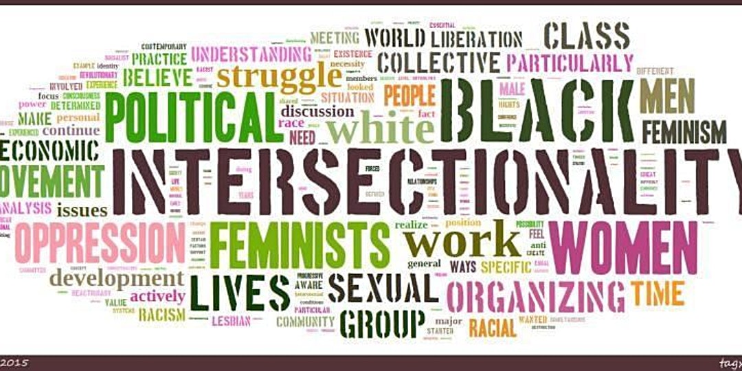 word cloud on intersectionality