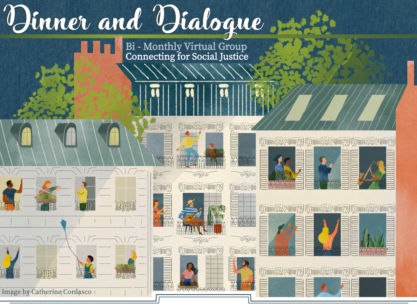 dinner and dialogue flyer