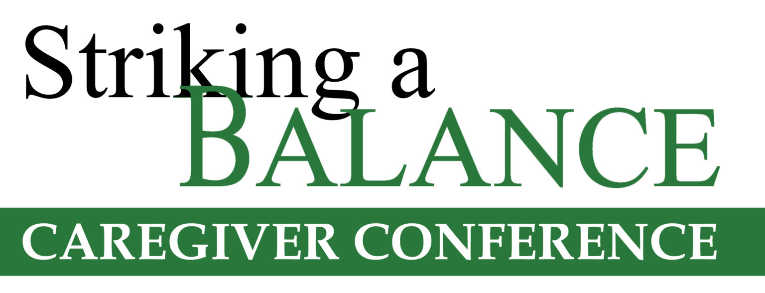 striking a balance conference logo