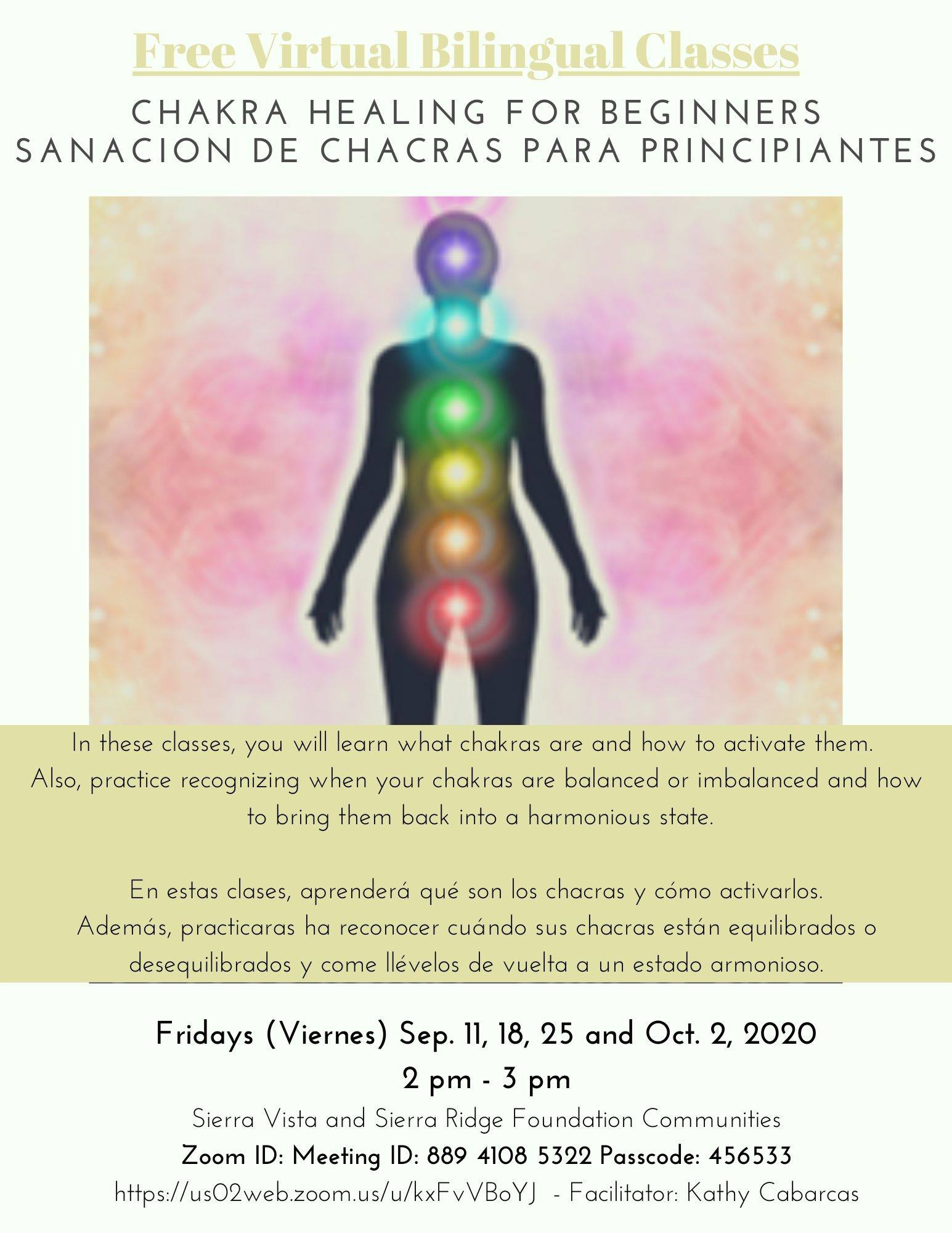 chakra class flyer