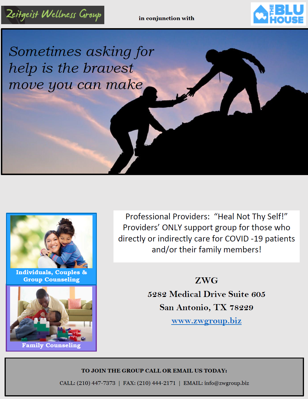 support group info flyer