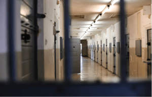 A photo of a cell block for the forensic mental health podcast