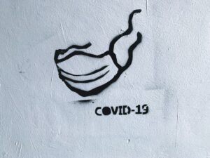 Covid-19 wall art