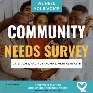 community survey flyer