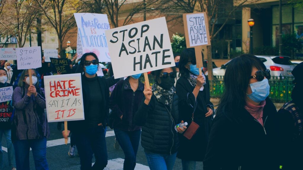 Stop Asian Hate protest photo