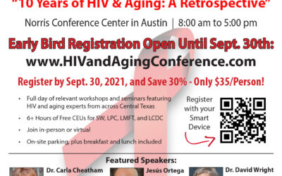 Early Bird Registration for the 10th Annual HIV and Aging Conference