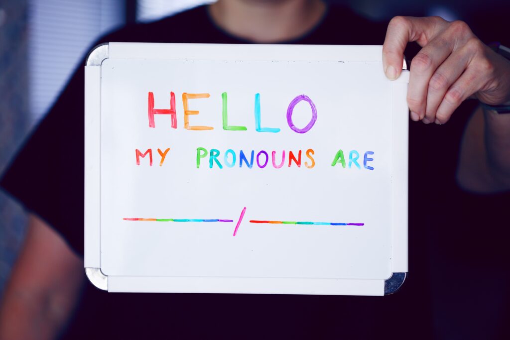 gender affirmation pronouns