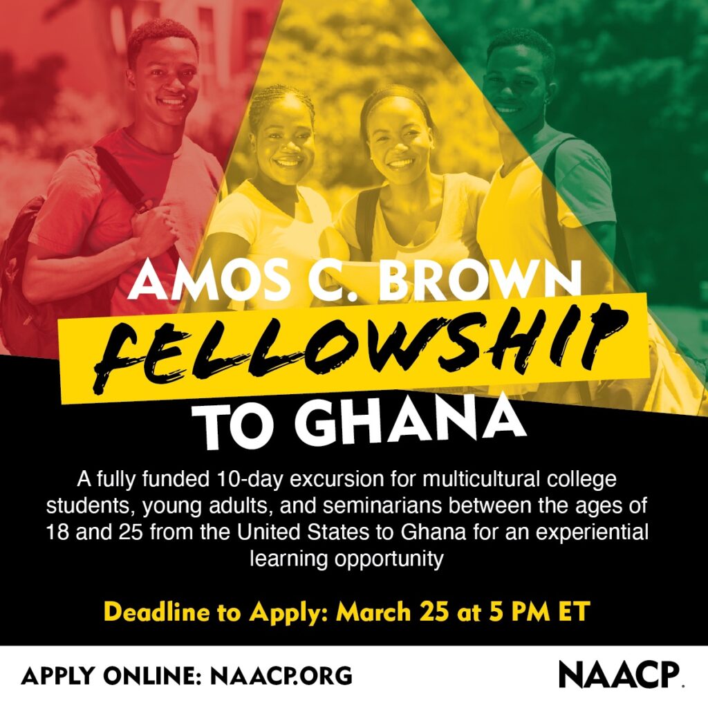Amos C.Brown Fellowship to Ghana