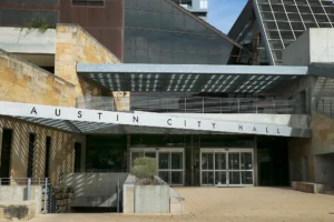 Image of Austin city hall.