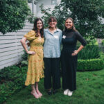 An image of the Hogg Foundation Policy Team - Alison Mohr Boleware, Maddie Garza, Shannon Hoffman