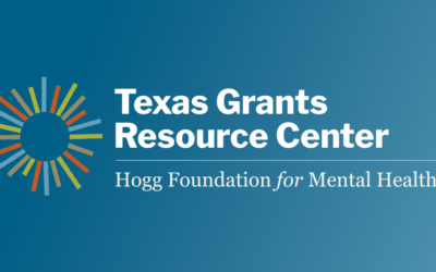 Hogg Foundation Welcomes Back the Texas Grants Resource Center 