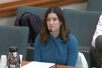 Alison Mohr Boleware Legislative Testimony